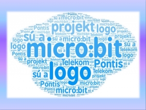 Hlasovanie - logo projektu: „Učíme sa s micro:bitom“