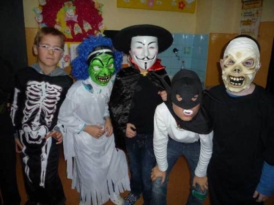 Halloween na 1. stupni alebo &quot;Trick or treat&quot;
