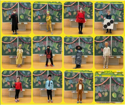 A karneval aj u žiakov 1.A