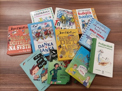 Výzva k zbierke kníh na burzu pod názvom - Daruj knihu.