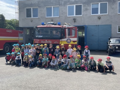 Prvácka návšteva hasičov