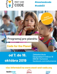 Meet and Code 2019 - Programuj pre planétu