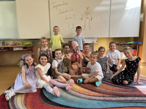 Tajomstvá ľudského tela očami žiakov 1.A