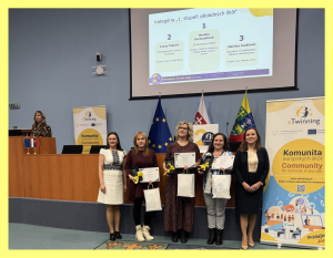 2. miesto v Národnej súťaži eTwinning 2025 za projekt Colorful STEAM World