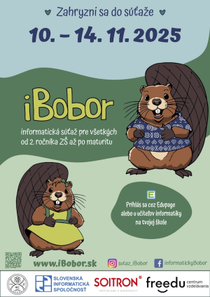 Súťaž iBobor aj na našej škole