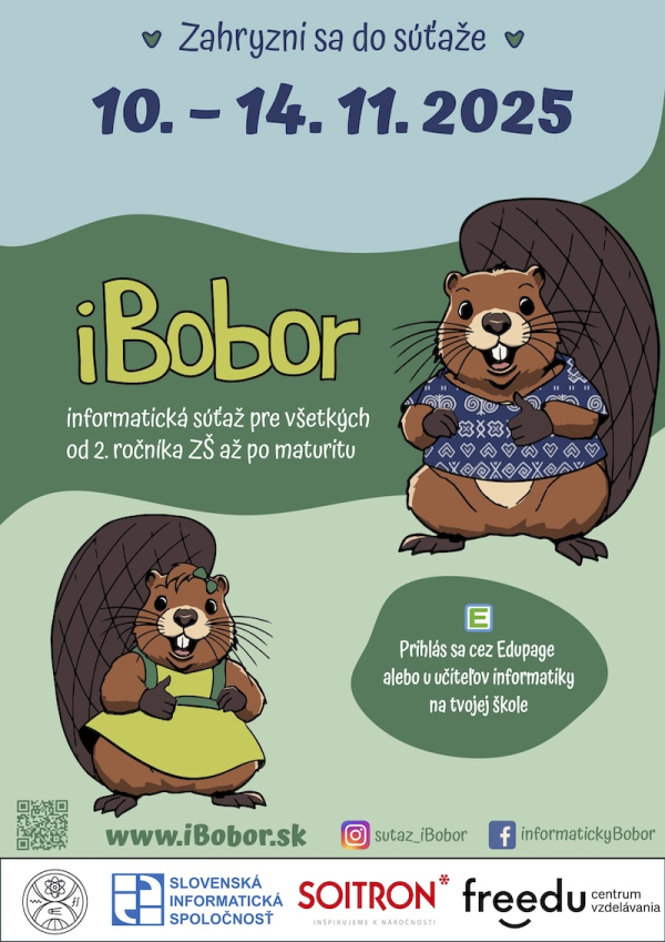 Súťaž iBobor aj na našej škole